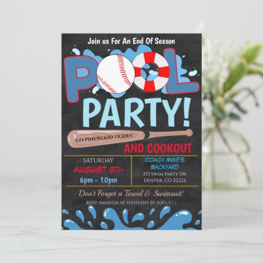 Uitnodiging voor de zomerploeg (Staand voorkant)