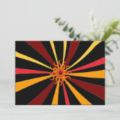 Uitnodiging voor de zomerse partij (Staand voorkant)