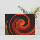 Uitnodiging voor de zomerse partij (Staand voorkant)