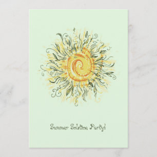 Uitnodiging voor de zomerse partij
