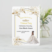 Uitnodiging voor Debutantenfeest (Staand voorkant)