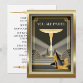 Uitnodiging voor Deco Contemporary Gala Event 3 (Voorkant / Achterkant)