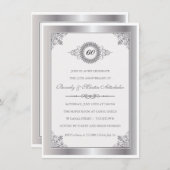 Uitnodiging voor diamanten jubileumfeest (Voorkant / Achterkant)