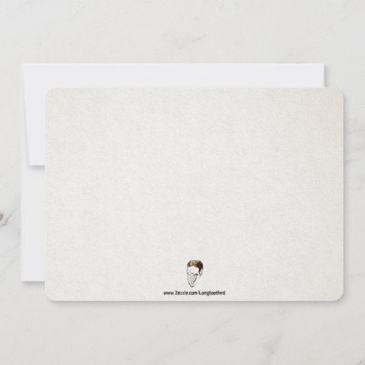 uitnodiging voor dierentuin (Achterkant)