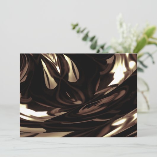 Uitnodiging voor digitale kunst (Staand voorkant)