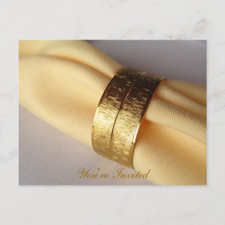 Uitnodiging voor diner/banket