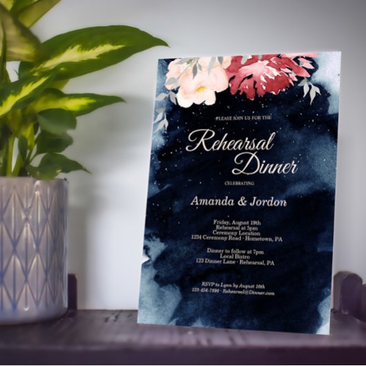 Uitnodiging voor diner ter gelegenheid van de proe