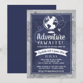 uitnodiging voor diner tijdens vliegtuigrepetitie (Voorkant / Achterkant)