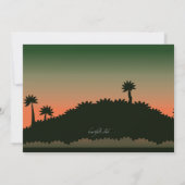 Uitnodiging voor dinosaurussen (Achterkant)