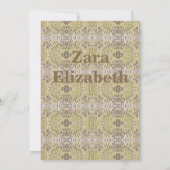 Uitnodiging voor diploma-uitreiking in Auvers (Achterkant)