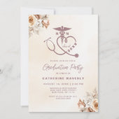 Uitnodiging voor diploma-uitreiking van verpleegku (Voorkant)