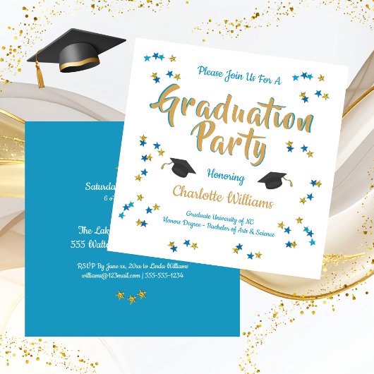 Uitnodiging voor diploma-uitreikingsfeest