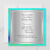 Uitnodiging voor Disco Verjaardagsfeestje in het t (Achterkant)