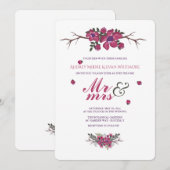 Uitnodiging voor dogwood (Voorkant / Achterkant)