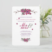 Uitnodiging voor dogwood (Staand voorkant)