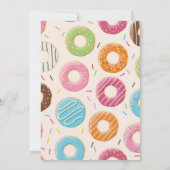 Uitnodiging voor donut- en luierfeestje (Achterkant)