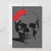 Uitnodiging voor 'Dood aan je 20'er' feest met rod (Achterkant)