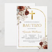 Uitnodiging voor doop (Voorkant / Achterkant)