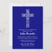 Uitnodiging voor doop of christelijke doop in het  (Voorkant)