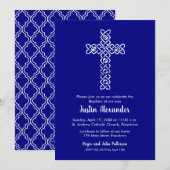 Uitnodiging voor doop of christelijke doop in het  (Voorkant / Achterkant)