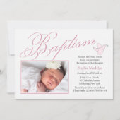 Uitnodiging voor dooplettertype (Voorkant)