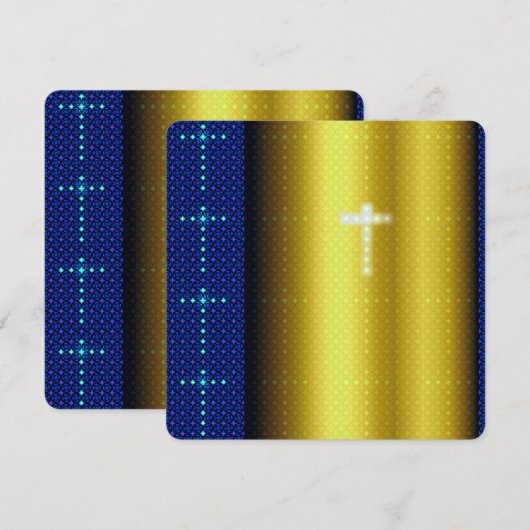 uitnodiging voor doopsel (Voorkant / Achterkant)