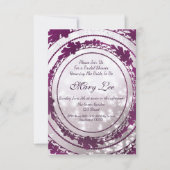 Uitnodiging voor douche (Voorkant)