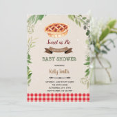 Uitnodiging voor douche (Staand voorkant)