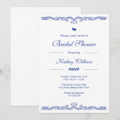 Uitnodiging voor douche (Voorkant / Achterkant)