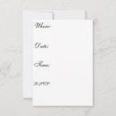 Uitnodiging voor Dragon Moon Party (Achterkant)