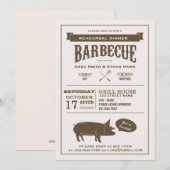 Uitnodiging voor driedaagse feestdag (Voorkant / Achterkant)