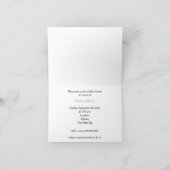 Uitnodiging voor drieling-Baby shower (Binnen)