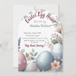 Uitnodiging voor Easter Egg Hunt | Leuk & feesteli