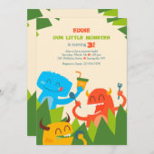 Uitnodiging voor eating Monsters (Voorkant / Achterkant)
