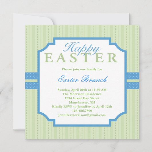 Uitnodiging voor eBay Elegant (Voorkant)