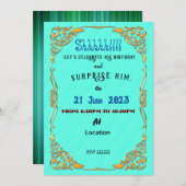 Uitnodiging voor echtgenoot (Voorkant / Achterkant)