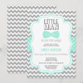 Uitnodiging voor Editable Little Man (Voorkant / Achterkant)
