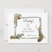 Uitnodiging voor eekhoorns (Voorkant)