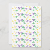 Uitnodiging voor een 1-dertigste verjaardag (Achterkant)