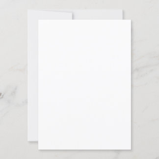 Uitnodiging voor een 5-inch x 7-inch platte Kaart