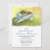 UITNODIGING VOOR EEN ABUNDANCE HOUSE-FEEST (Voorkant)