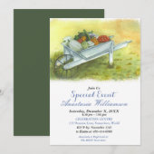 UITNODIGING VOOR EEN ABUNDANCE HOUSE-FEEST (Voorkant / Achterkant)