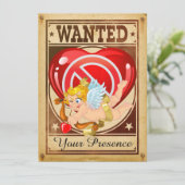 Uitnodiging voor een anti-Valentijnsfeest (Staand voorkant)