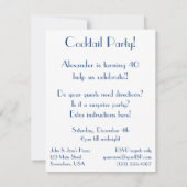 Uitnodiging voor een antiek liefdes- en romantics (Achterkant)