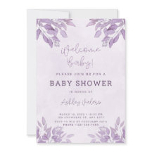 Uitnodiging voor een baby shower