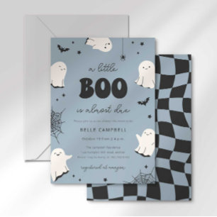 Uitnodiging voor een baby shower: Een klein Boo is