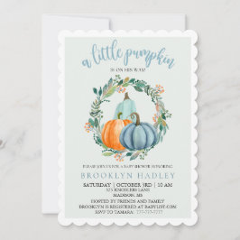 Uitnodiging voor een baby shower: Een kleine pompo