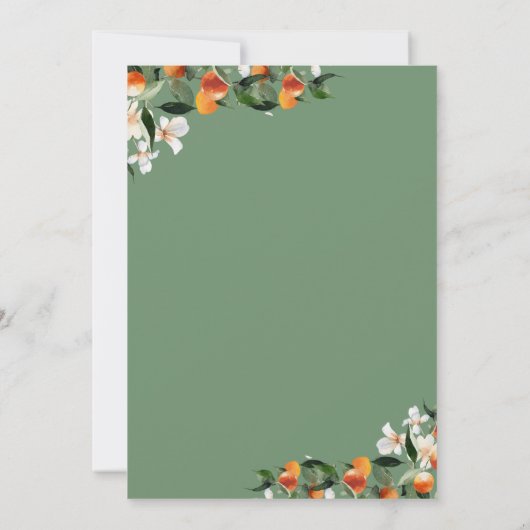 Uitnodiging voor een baby shower voor een klein sc (Achterkant)