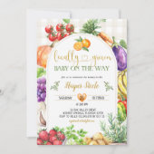 Uitnodiging voor een Baby shower voor een lokale b (Voorkant)