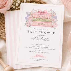 Uitnodiging voor een babyborrel: een nieuw hoofdst